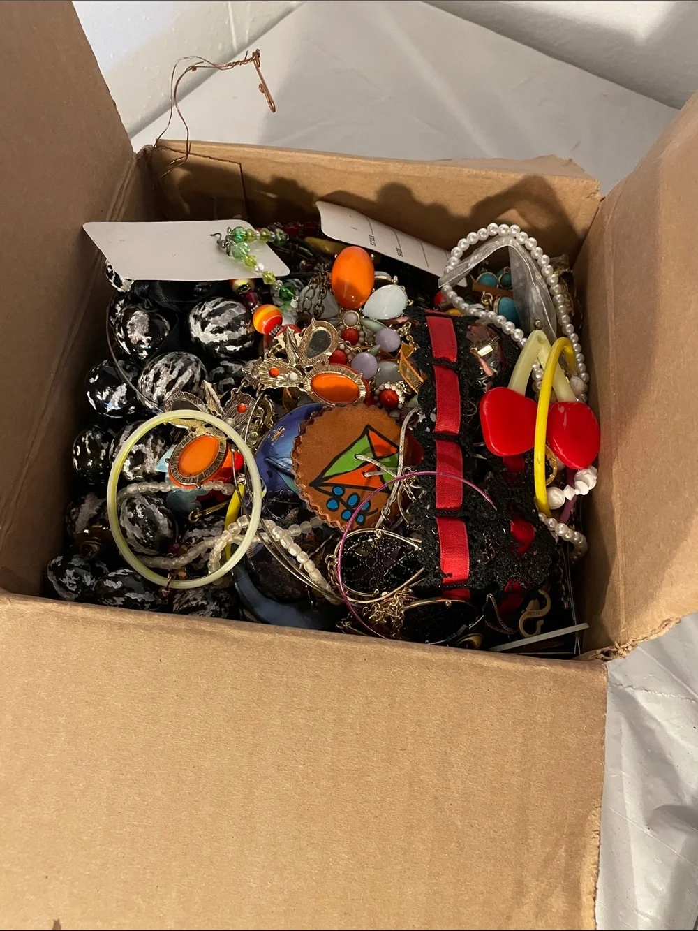 Assorted Jewelry Box- Multicolor Beads for Craft or DIY